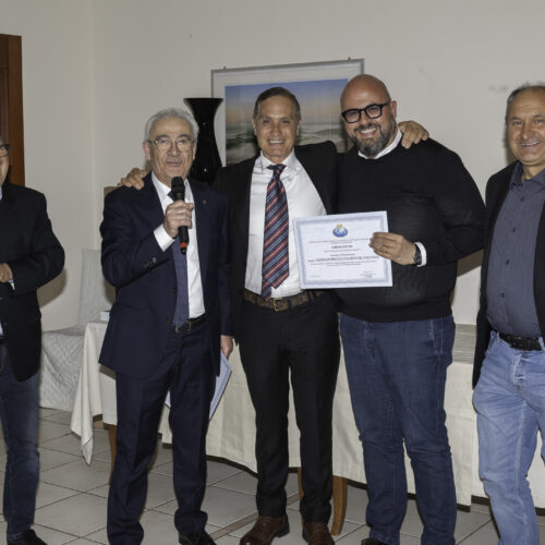 Diploma al Sindaco Lucciarini De Vincenzi Alessandro